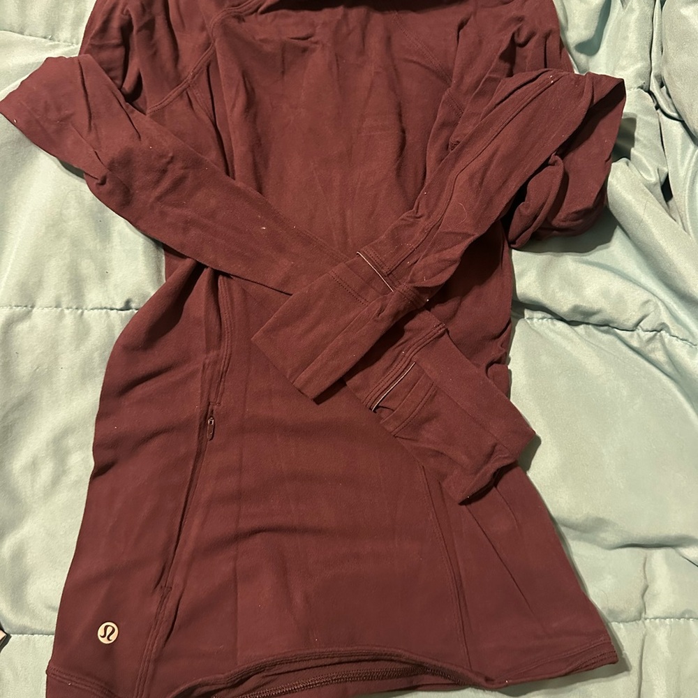 lululemon athletica Long Sleeve Top - Burgundy